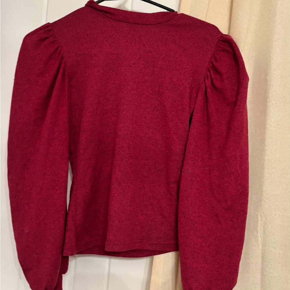 Elegant Red Women's Top